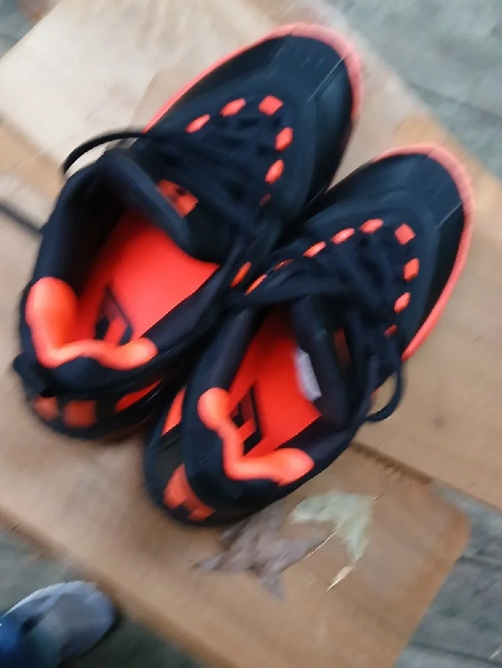 Damian LILLARD NBA adidas Black and Orange Men's Low-Top Sneakers